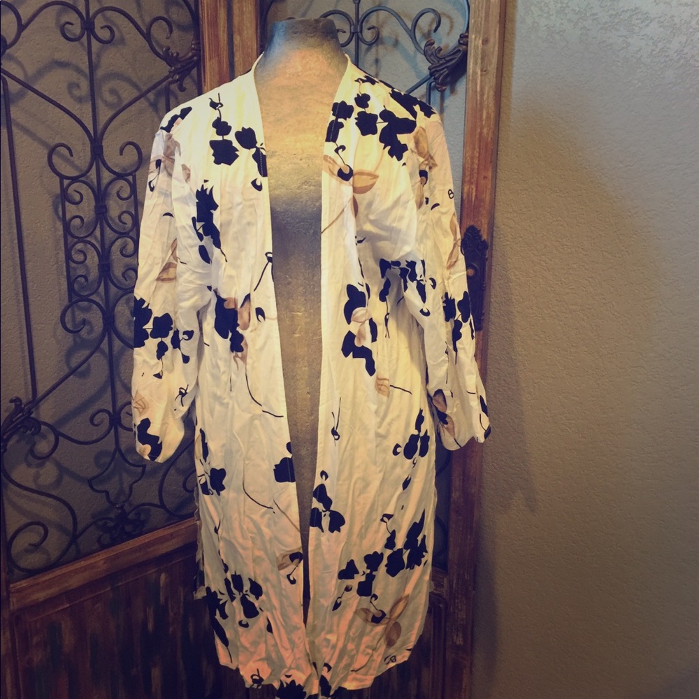 Women’s spring print cardigan